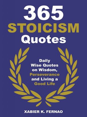 cover image of 365 Stoicism Quotes